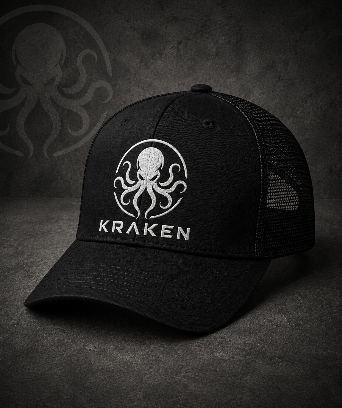 Kraken Trucker Hat